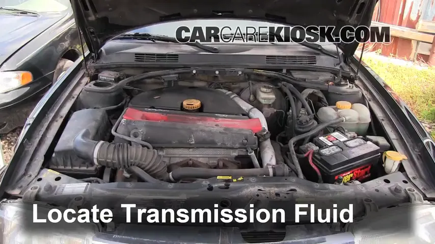 1996 Saab 900 SE Turbo 2.0L 4 Cyl. Turbo Convertible (2 Door) Transmission Fluid Check Fluid Level